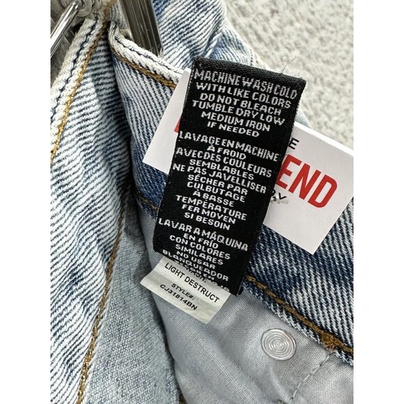 NWT Celebrity Pink The Bobby Denim Shorts Womens Size 7 Hi Rise Distressed Jeans - Picture 13 of 16